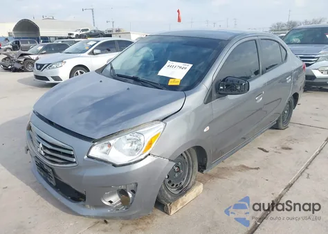 2019 Mitsubishi Mirage G4 Es z USA, uszkodzony, nr VIN ML32F3FJ8KHF13502